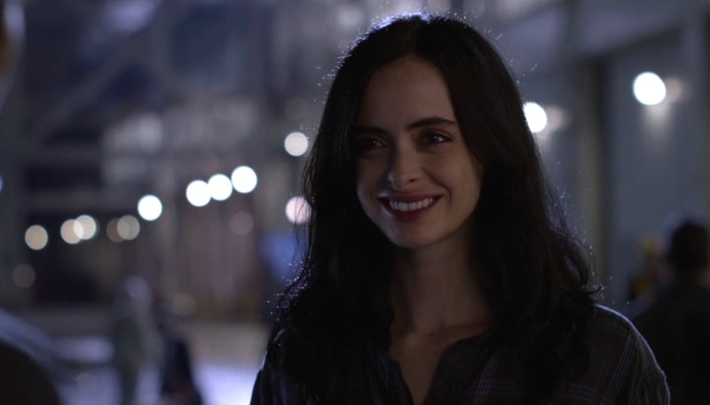 Jessica Jones in Aka Smile