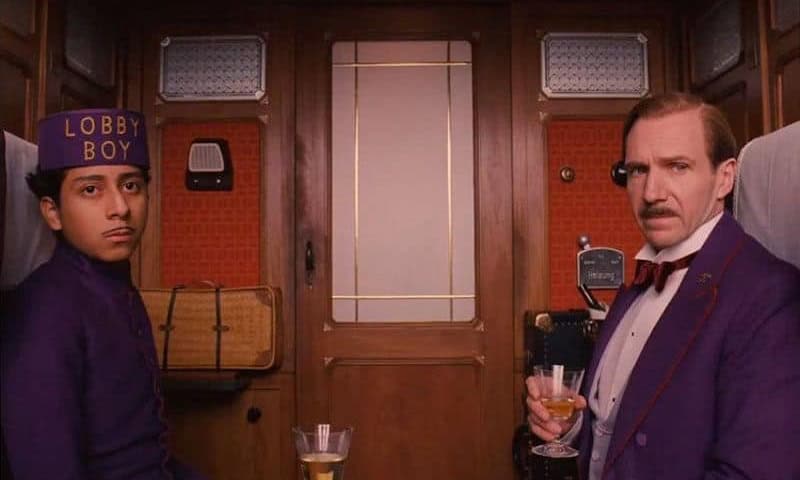 Grand Budapest Drinks On Train