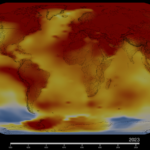 Earth's Temperature heatmap